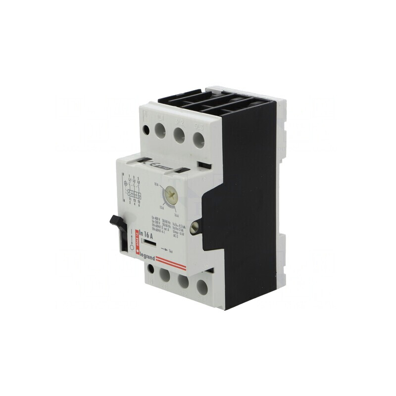 Întrerupător Motor 230-690VAC pentru Șină DIN IP30 M250 16 | Electronic-mag.ro | Componente Electronice