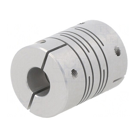 Cuplaj Aluminiu 20mm x 8mm x 8mm | Electronic-mag.ro | Componente Electronice