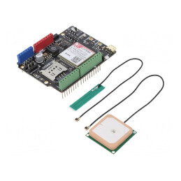 GSM Shield Arduino DFR0763 40-85°C Bandă B12 B13 B2 B4 | Electronic-mag.ro | Componente Electronice