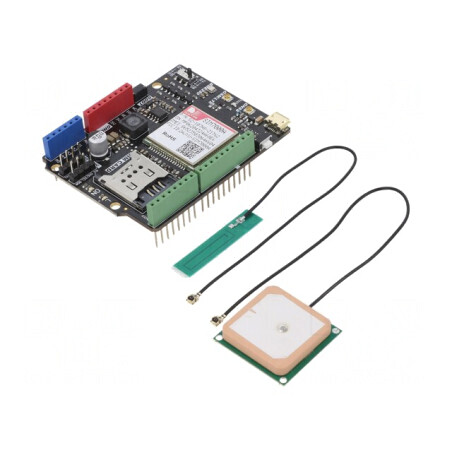 GSM Shield Arduino DFR0763 40-85°C Bandă B12 B13 B2 B4 | Electronic-mag.ro | Componente Electronice