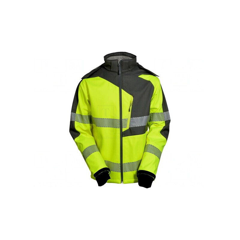 Bluză softshell XXL galben-gri fluorescent | Electronic-mag.ro | Componente Electronice