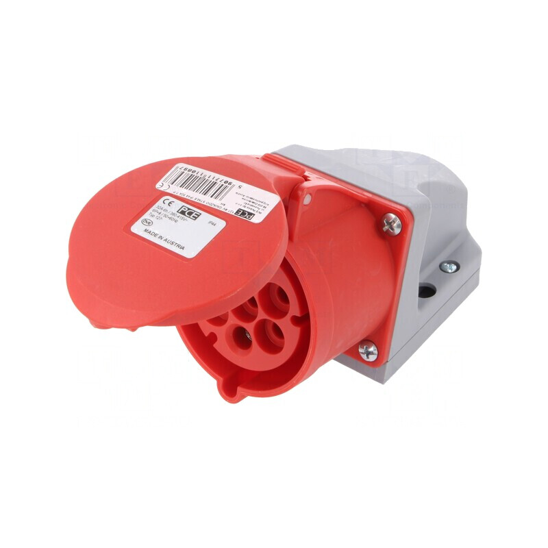 Conector Alimentare AC Trifazat Soclu Mamă 32A 400VAC IP44 | Electronic-mag.ro | Componente Electronice Conector Alimentare AC Trifazat Soclu Mamă 32A 400VAC IP44 | Electronic-mag.ro | Componente Electronice