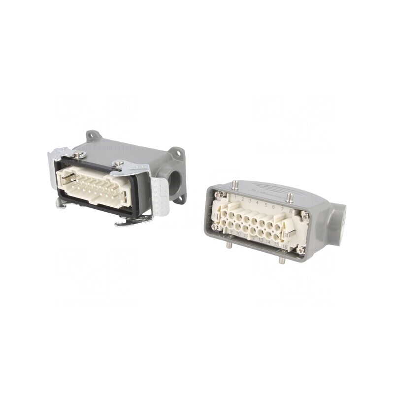 Conector HDC Tată-Mamă 16 Pini 16B | Electronic-mag.ro | Componente Electronice Conector HDC Tată-Mamă 16 Pini 16B | Electronic-mag.ro | Componente Electronice
