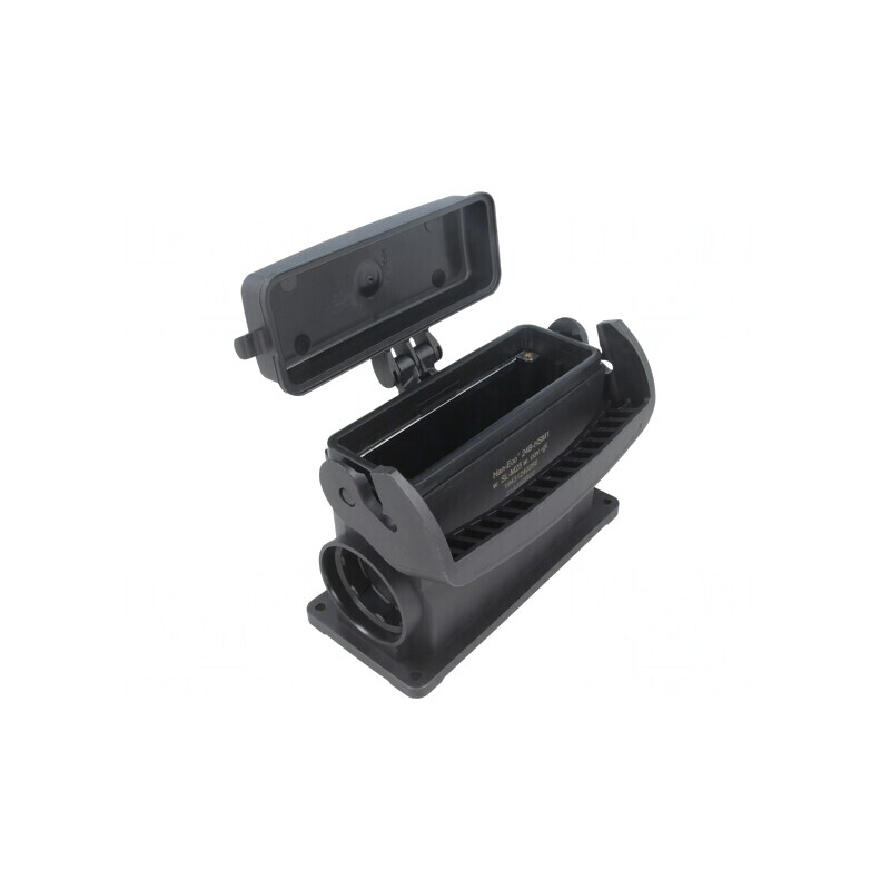 Carcasă pentru conectori HDC Han-Eco B 24B drept | Electronic-mag.ro | Componente Electronice