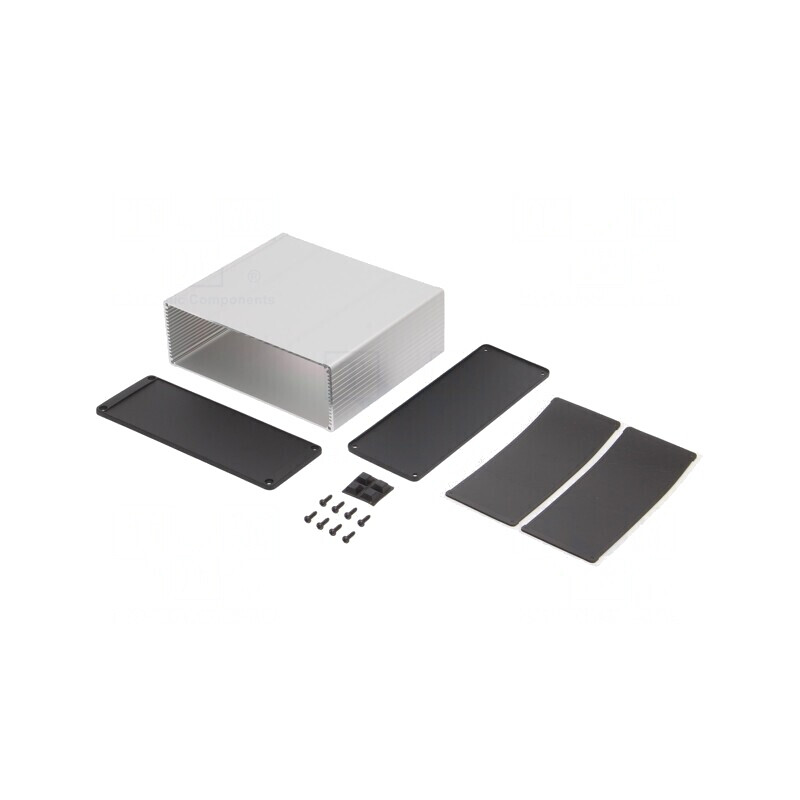 Carcasă Aluminiu IP65 cu Panou 160x191x68mm | Electronic-mag.ro | Componente Electronice
