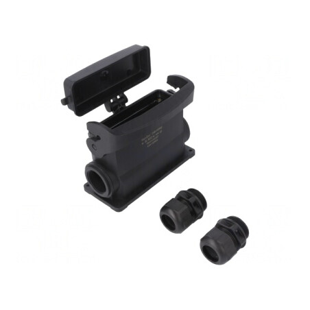 Carcasă pentru Conectori HDC Han-Eco B 24B Drept | Electronic-mag.ro | Componente Electronice