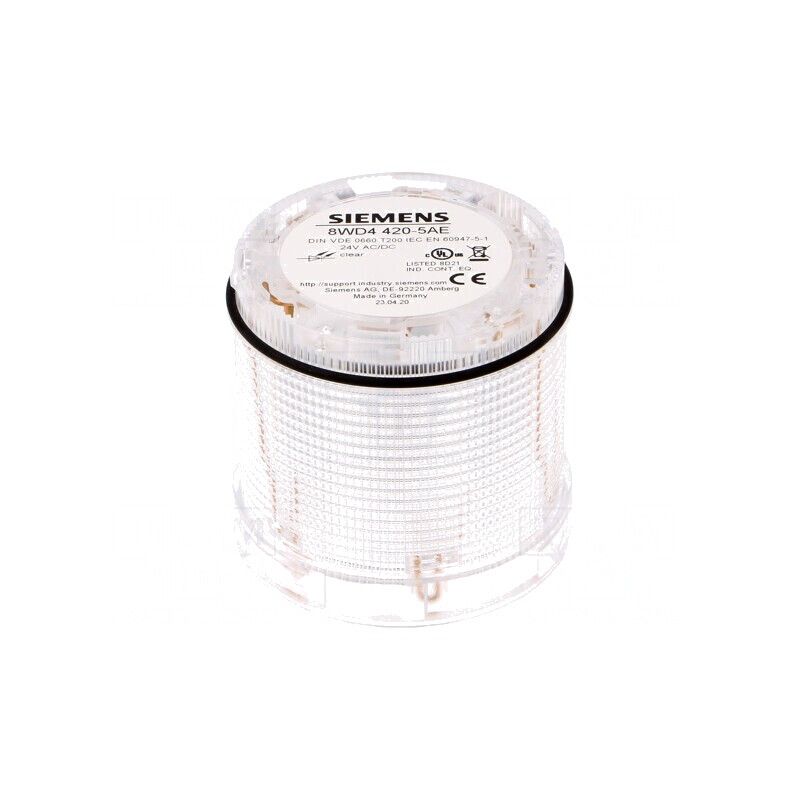 Semnalizator Luminos LED Transparent 24V IP65 | Electronic-mag.ro | Componente Electronice