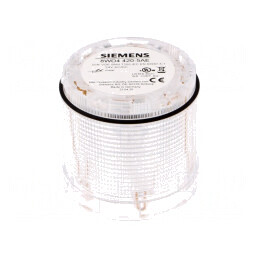 Semnalizator Luminos LED Transparent 24V IP65 | Electronic-mag.ro | Componente Electronice