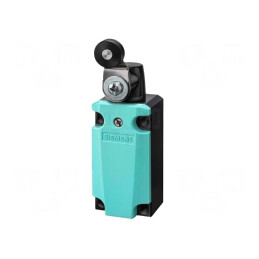 Limitator cursă manetă R 27mm, rolă plastic Ø19mm 10A | Electronic-mag.ro | Componente Electronice