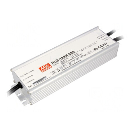 Alimentator LED 185W 20V IP67 | Electronic-mag.ro | Componente Electronice