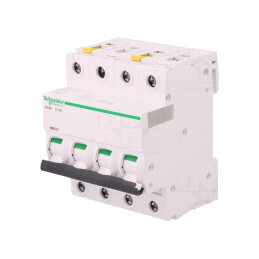 Întrerupător de Supracurent 16A 4 Poli 400VAC D | Electronic-mag.ro | Componente Electronice