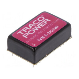Convertor DC/DC 5W 9-36V la 15V/-15V DIP24 | Electronic-mag.ro | Componente Electronice