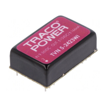 Convertor DC/DC 5W 9-36V la 15V/-15V DIP24 | Electronic-mag.ro | Componente Electronice
