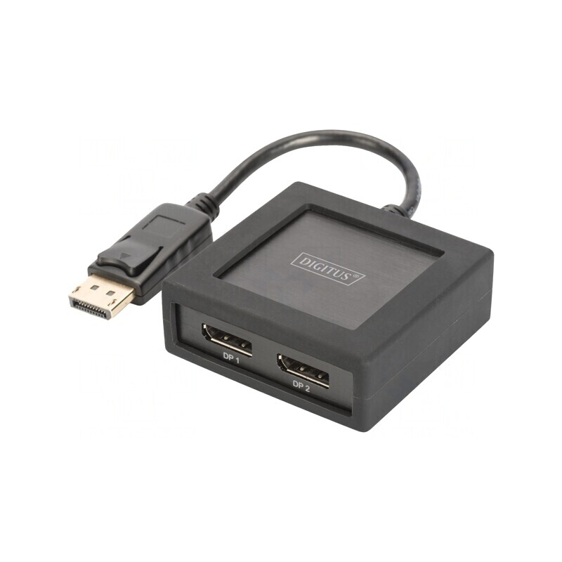 Splitter DisplayPort 1.2a Negru HDCP 1.3 | Electronic-mag.ro | Componente Electronice