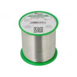 Sârmă de lipit fără plumb 0,7mm 500g | Electronic-mag.ro | Componente Electronice