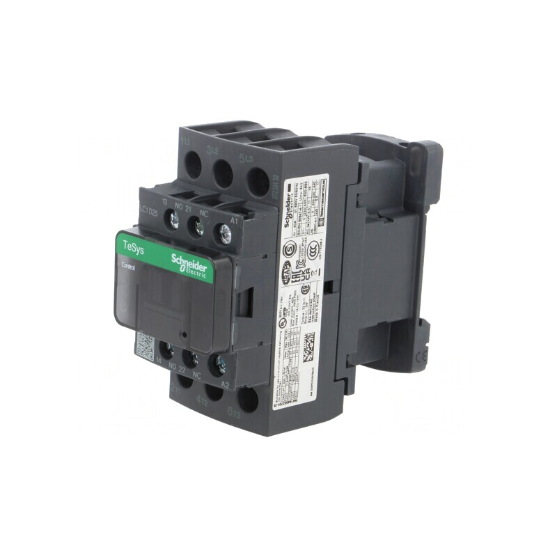 Contactor 3P NO+NO NC 24VAC 25A | Electronic-mag.ro | Componente Electronice