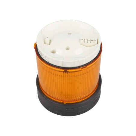 Semnalizator LED Portocaliu 24VDC/24VAC IP65 Ø70mm | Electronic-mag.ro | Componente Electronice