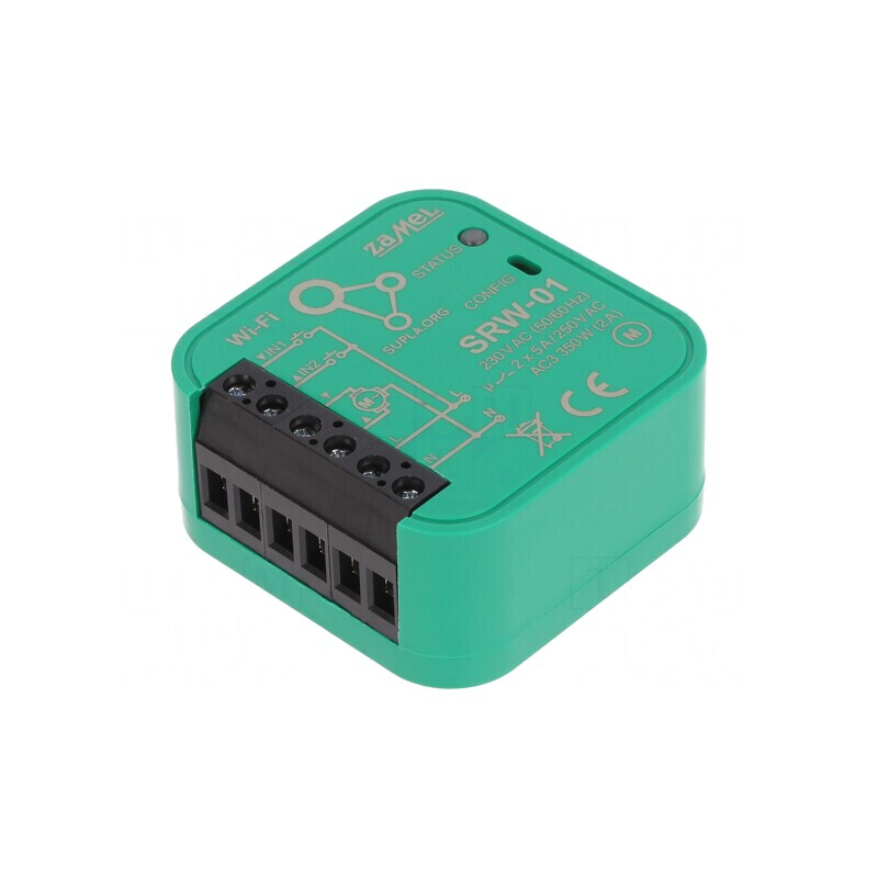 Controler Jaluzele SUPLA Metalic 230VAC IP20 2 Canale | Electronic-mag.ro | Componente Electronice