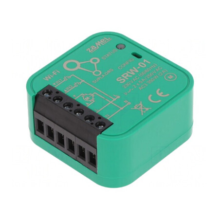 Controler Jaluzele SUPLA Metalic 230VAC IP20 2 Canale | Electronic-mag.ro | Componente Electronice