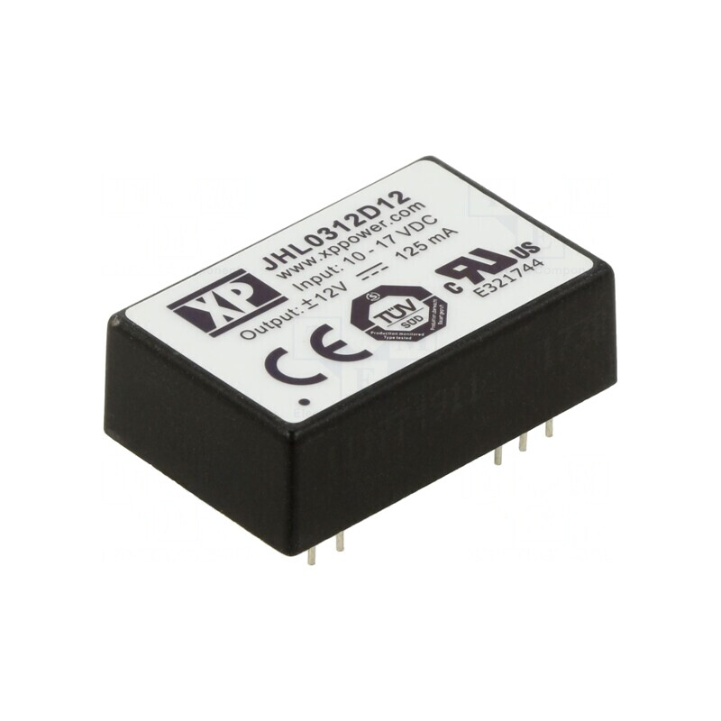 Convertor DC/DC 3W 10-17V In 12V/-12V Out THT | Electronic-mag.ro | Componente Electronice