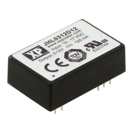 Convertor DC/DC 3W 10-17V In 12V/-12V Out THT | Electronic-mag.ro | Componente Electronice