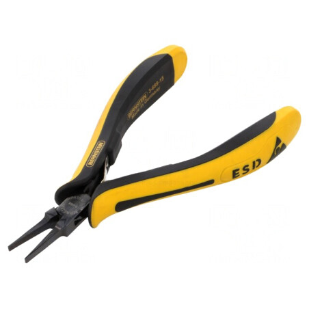 Cleşti de Precizie Plaţi ESD 130mm | Electronic-mag.ro | Componente Electronice