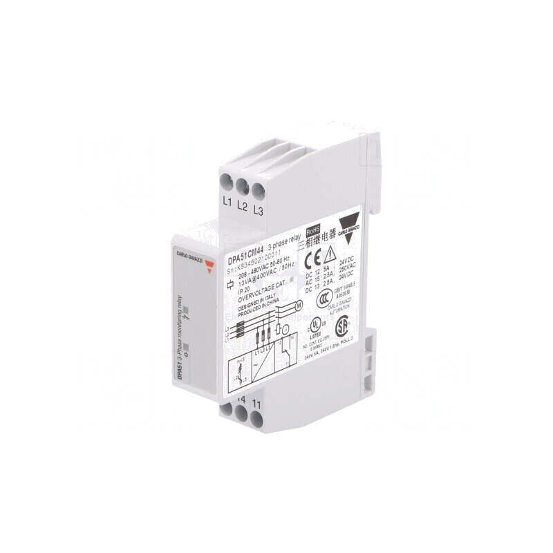 Releu Monitorizare Tensiune DIN SPDT DPA51CM44 | Electronic-mag.ro | Componente Electronice