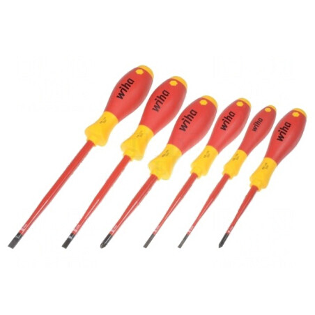 Set Șurubelnițe Izolate 1kVAC Pozidriv și Plată SoftFinish | Electronic-mag.ro | Componente Electronice