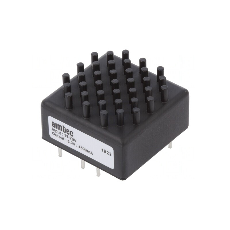 Convertor DC/DC 20W 13-70V la 3,3V 4,5A 1x1 | Electronic-mag.ro | Componente Electronice