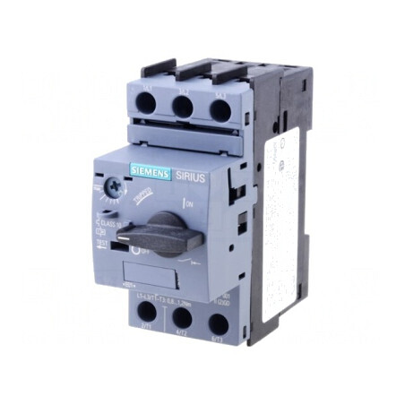 Întrerupător Motor 5,5kW 220-690VAC DIN 3RV2 | Electronic-mag.ro | Componente Electronice
