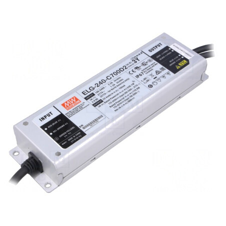 Alimentator LED 240W 700mA IP67 | Electronic-mag.ro | Componente Electronice