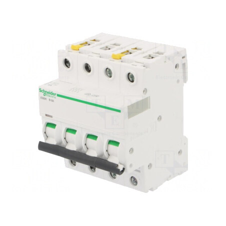 Întrerupător de Supracurent 6A 4P 400V B | Electronic-mag.ro | Componente Electronice