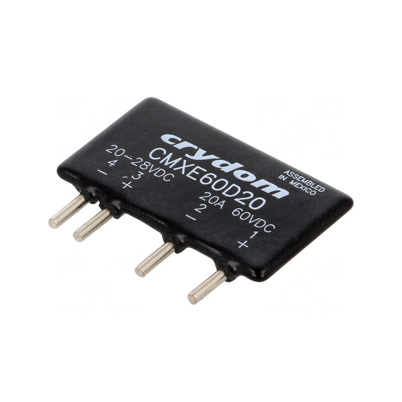 Releu Semiconductor 20-28VDC 10A 0-60VDC SIP | Electronic-mag.ro | Componente Electronice