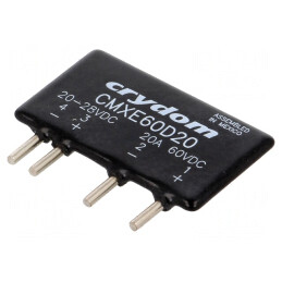 Releu Semiconductor 20-28VDC 10A 0-60VDC SIP | Electronic-mag.ro | Componente Electronice