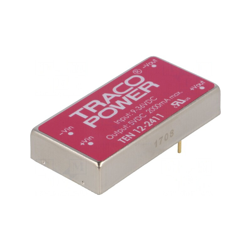 Convertor DC/DC 12W 9-36V la 5V 2000mA | Electronic-mag.ro | Componente Electronice