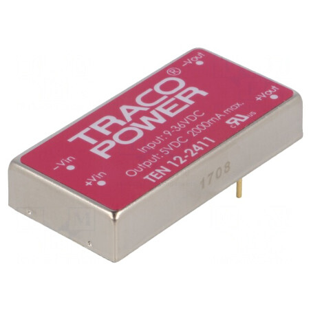 Convertor DC/DC 12W 9-36V la 5V 2000mA | Electronic-mag.ro | Componente Electronice