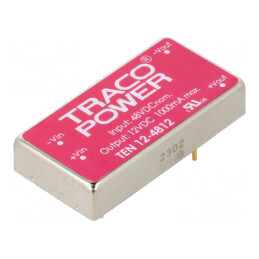 Convertor DC/DC 12W 18-75V la 12V 1000mA | Electronic-mag.ro | Componente Electronice