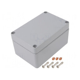 Carcasă Universală Aluminiu 150x100x80mm | Electronic-mag.ro | Componente Electronice