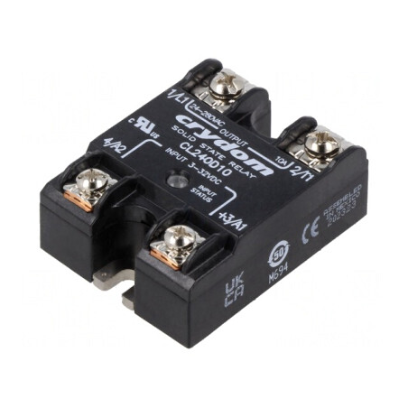Releu Semiconductor 1-fazat 10A 24-280VAC | Electronic-mag.ro | Componente Electronice