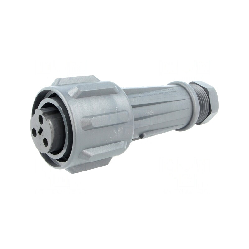 Conector Circular Mufă Mamă 3 Pin Filet Interior | Electronic-mag.ro | Componente Electronice