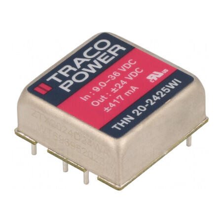 Convertor DC/DC 20W 9-36V la 24V/-24V | Electronic-mag.ro | Componente Electronice