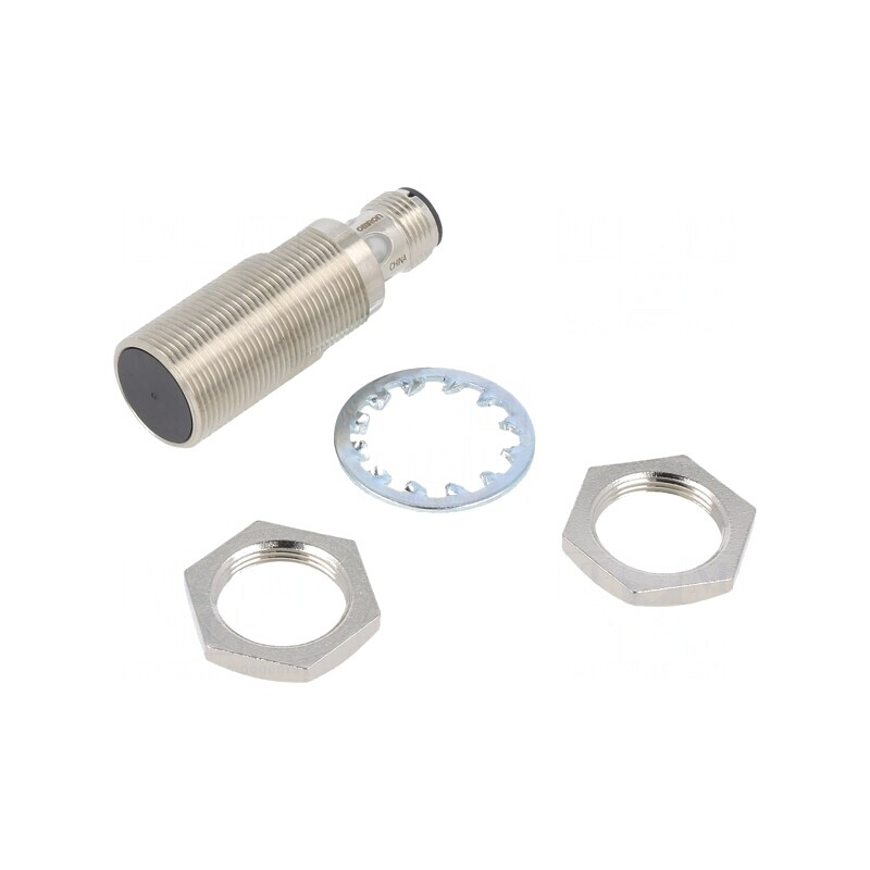 Senzor Inductiv NPN NO 8mm 10-30VDC M18 IP67 200mA E2E-X8C118-M1 | Electronic-mag.ro | Componente Electronice