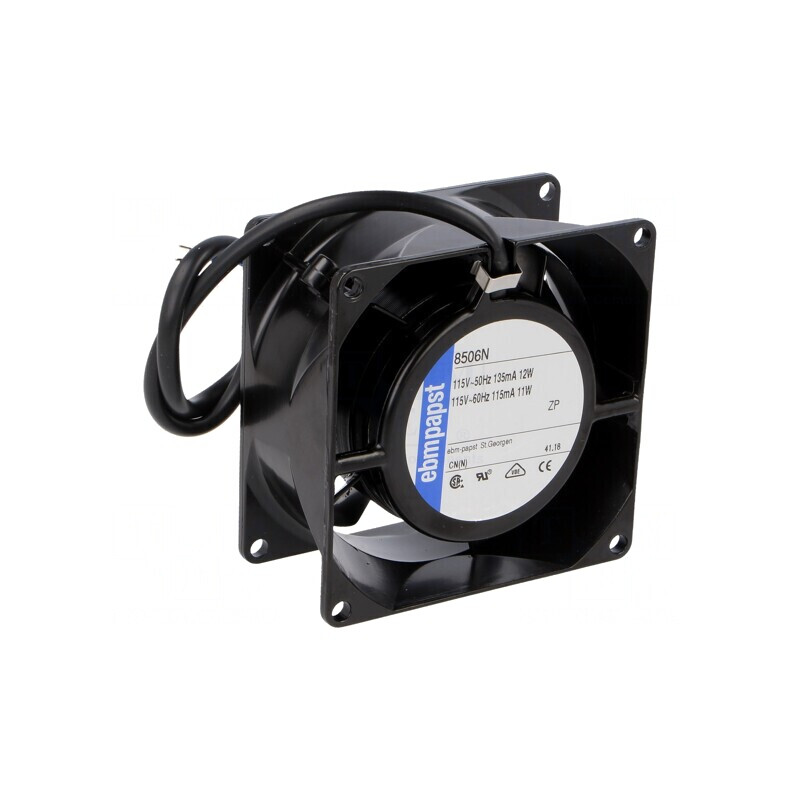 Ventilator AC Axial 115V 80mm 61m3/h 35dBA | Electronic-mag.ro | Componente Electronice
