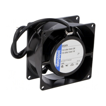 Ventilator AC Axial 115V 80mm 61m3/h 35dBA | Electronic-mag.ro | Componente Electronice