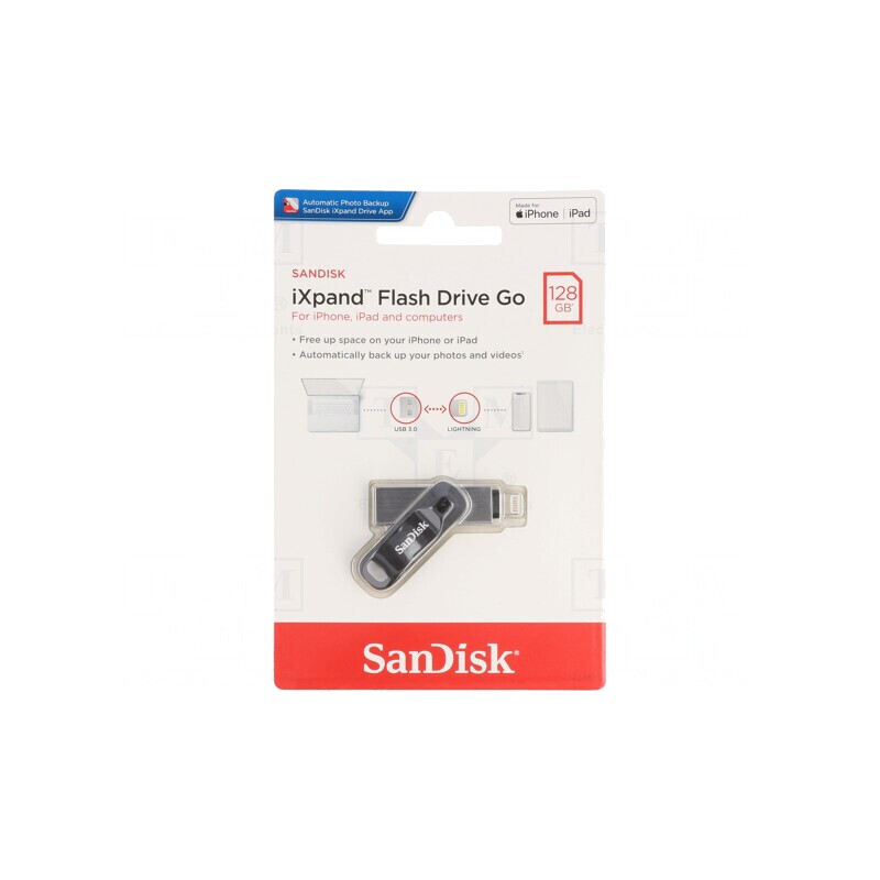 Pendrive USB 3.0 128GB cu mufă Apple Lightning și USB-A | Electronic-mag.ro | Componente Electronice