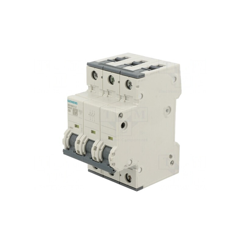 Întrerupător de Supracurent 5A 3 Poli 6kA | Electronic-mag.ro | Componente Electronice
