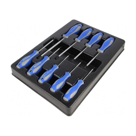 Kit Șurubelnițe Torx cu Protecție 9 Buc. | Electronic-mag.ro | Componente Electronice