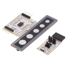 Kit Dezvoltare Microchip PIC cu 5 Butoane DM160227 | Electronic-mag.ro | Componente Electronice