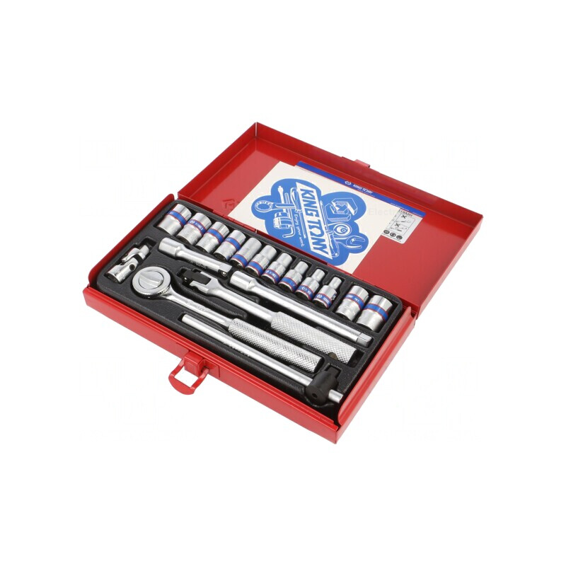 Set Chei Tubulare 18 Bucăți 1/4" | Electronic-mag.ro | Componente Electronice