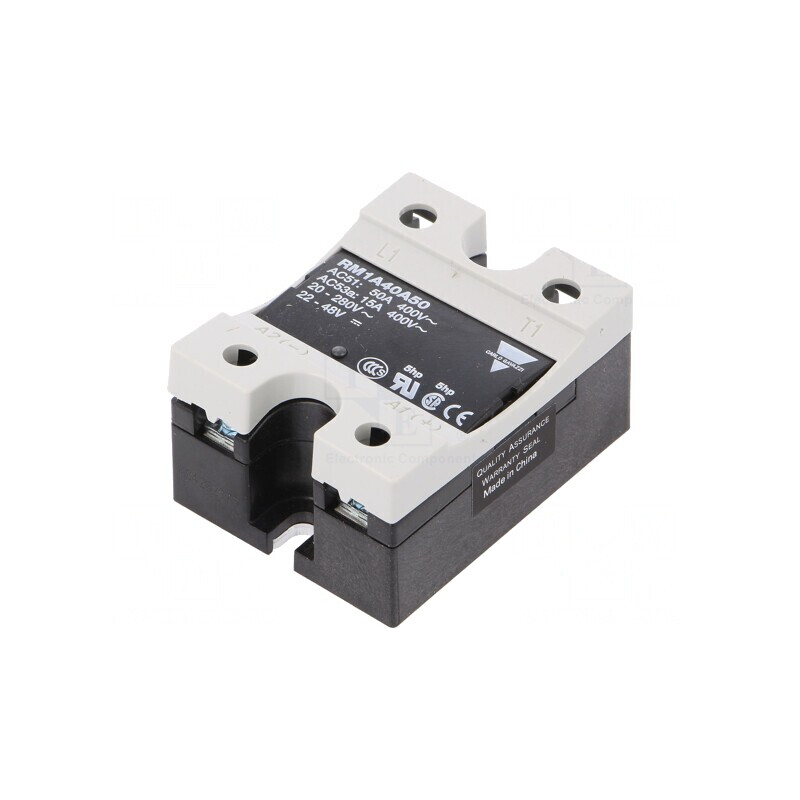 Releu Semiconductor 50A 22-48VDC 20-280VAC 42-440VAC | Electronic-mag.ro | Componente Electronice Releu Semiconductor 50A 22-48VDC 20-280VAC 42-440VAC | Electronic-mag.ro | Componente Electronice
